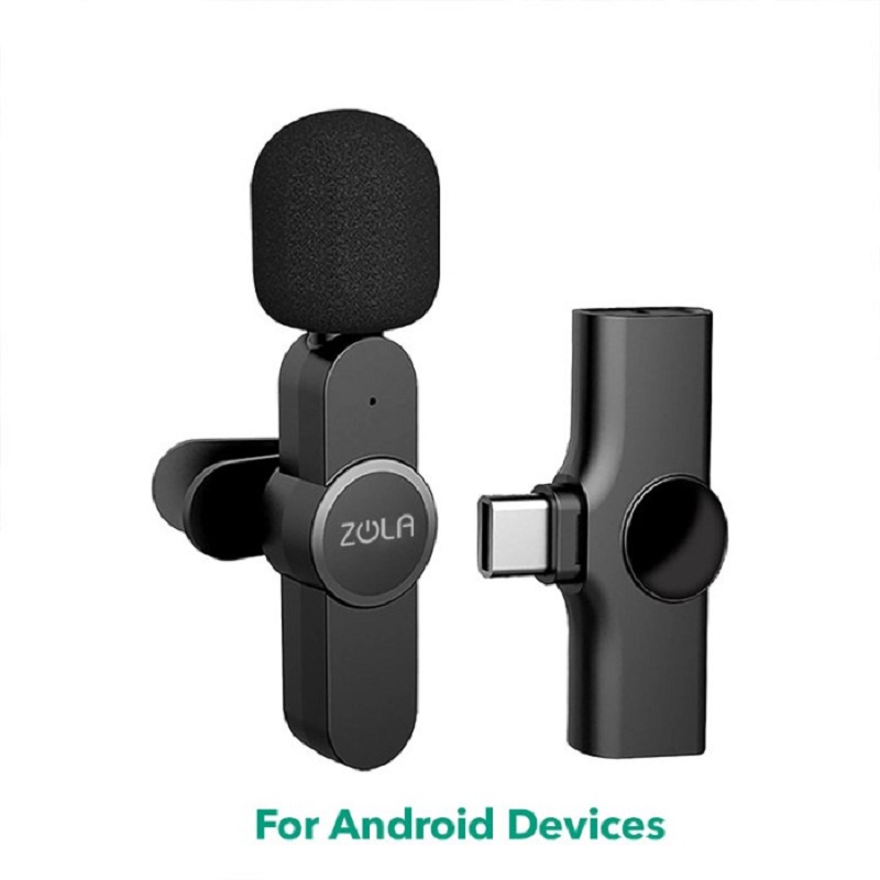 Microphone Zola Mic Wireless Fitur Lengkap, Hasilkan Suara Berkualitas 